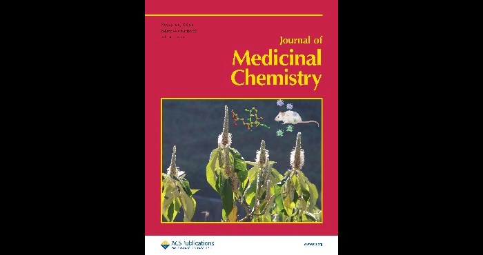 实验室在《Journal of Medicinal Chemistry》以封面文章发表中药米团花二倍半萜作为治疗脓毒症新型免疫抑制剂的研究